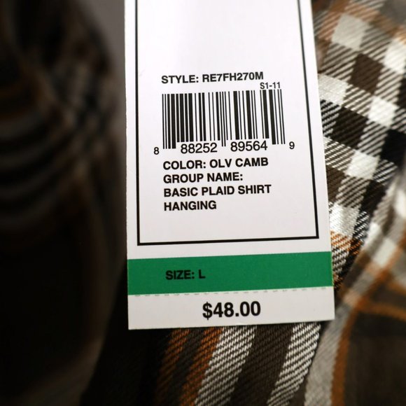 Relativity Plaid Button down - Picture 4 of 8